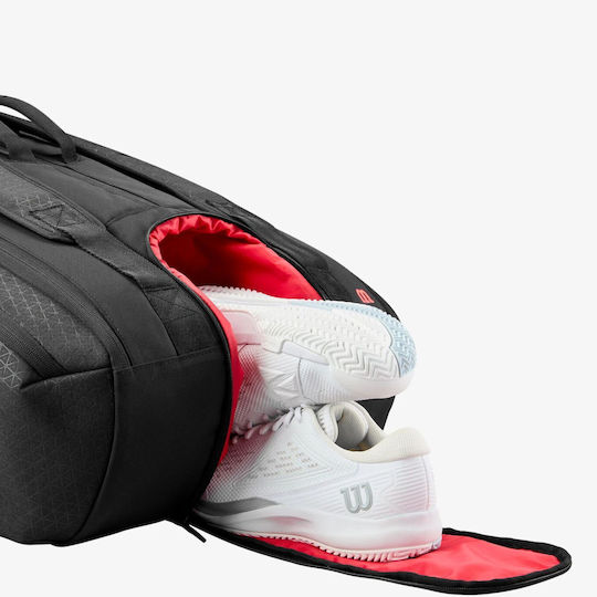 Wilson Clash 15 Racket Tennis Bag Black