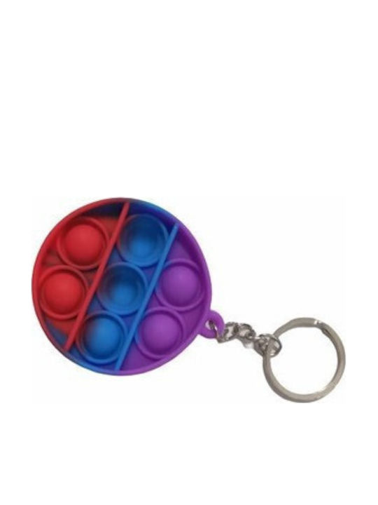 Jucărie Antistres Siks Breloc Formă Circulară Jucărie Senzorială Copii Adulți Multicolor