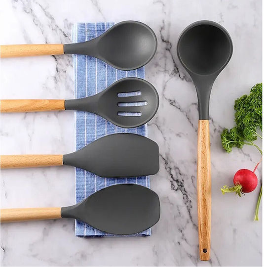 ATL Inox Cooking Utensil Set Gray 12pcs