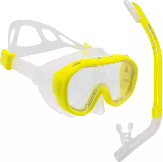 Tusa Kleio Mini Fit Children's Diving Set Yellow