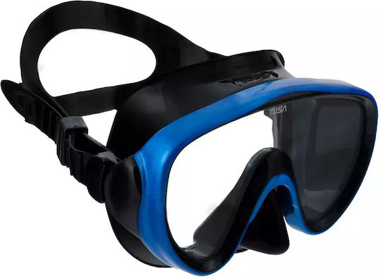 Tusa Sportmask Tauchmaske Blau Schwarz