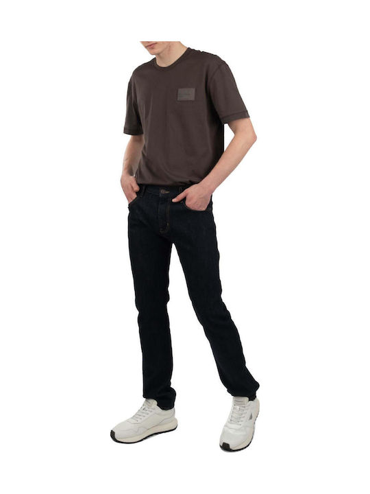 Men's Jeans Pants Elastic with Slim Fit Blue