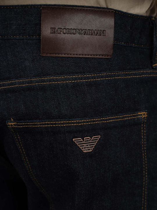 Herren Jeanshosen Elastisches Slim Fit Blau