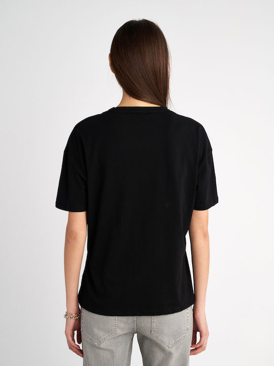Verity Γυναικείο T-shirt Μαύρο