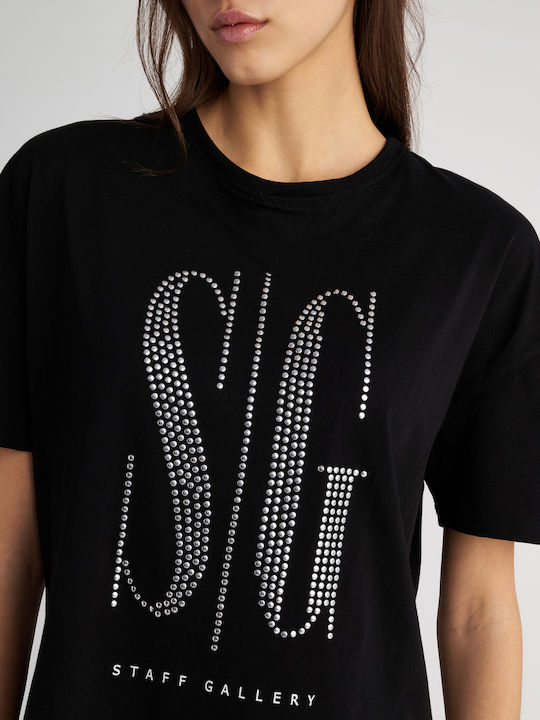 Verity Γυναικείο T-shirt Μαύρο