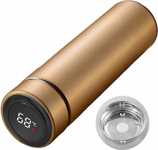 Sticlă Termos Oțel inoxidabil 500ml Gold