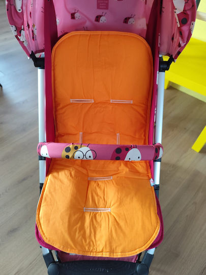 So Sweet Line Double Sided Stroller Cover Giraffes/Orange