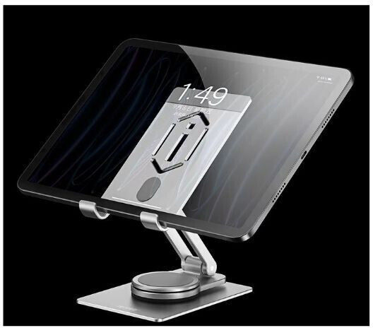 Wiwu Desktop Rotation Stand Tablet Up To 12.9" Silver