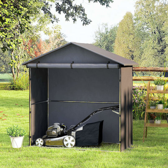 Metallische Gartenhaus Galvanisiert M2xP1.12xH1.96m
