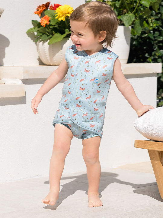 Splash About Splash Kids Swimwear One-Piece Light Blue