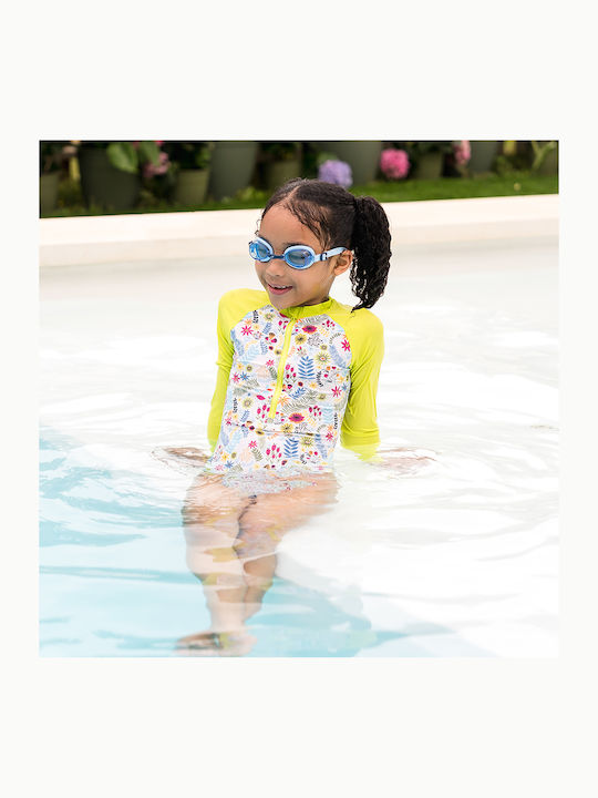 Splash About Splash Kids Swimwear Long Sleeve One-piece Green