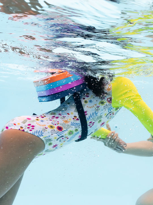 Splash About Splash Kids Swimwear Long Sleeve One-piece Green