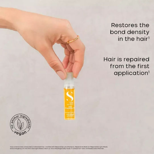 Alfaparf Milano Semi Di Lino Reconstruction Reparative Hair Strengthening Care Oil 6× 13 Ml