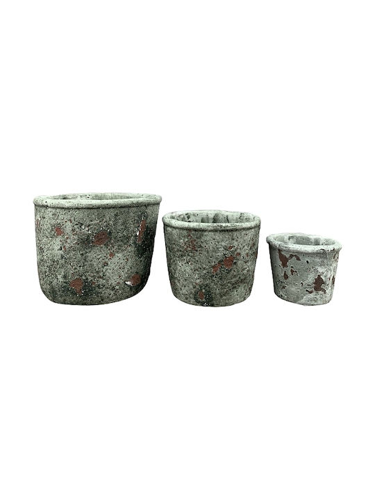 Exner Planter Concrete Gray 15.5x15.5x11.5cm.