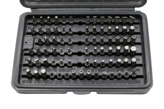 Set biți 1/4" 100 buc Kroftools