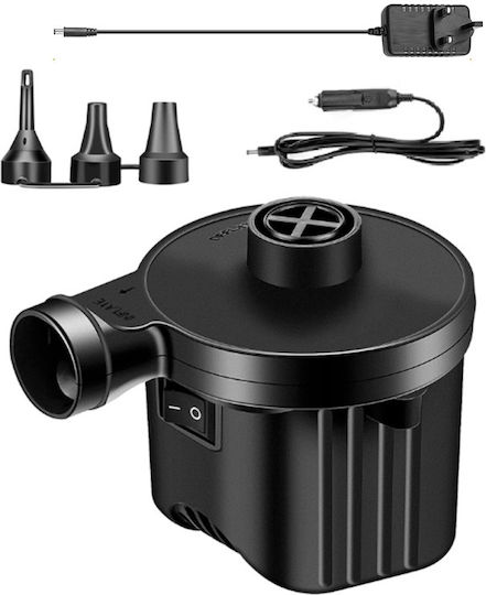 Ηλεκτρική Τρόμπα για Φουσκωτά 240V / 12V Μαύρο