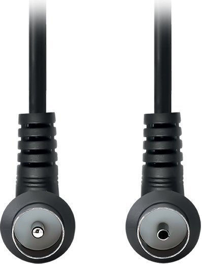 NOD Antenna Cable Coax male - Coax female Black 1.5m 1pcs