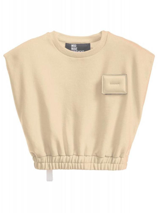 Mod Wave Movement Μπλούζα Beige
