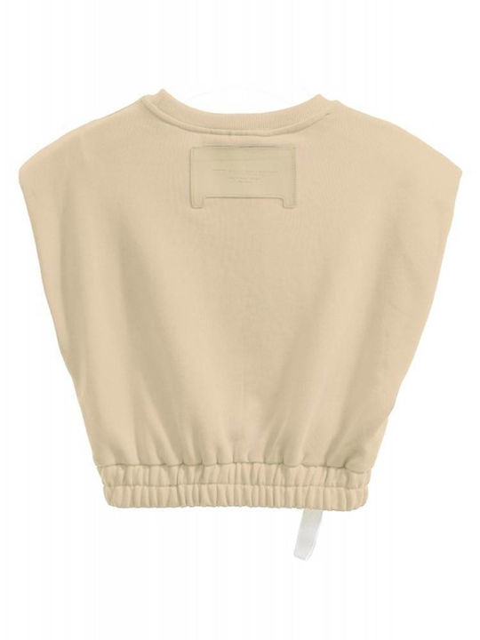 Γυναικείο Crop Top Beige