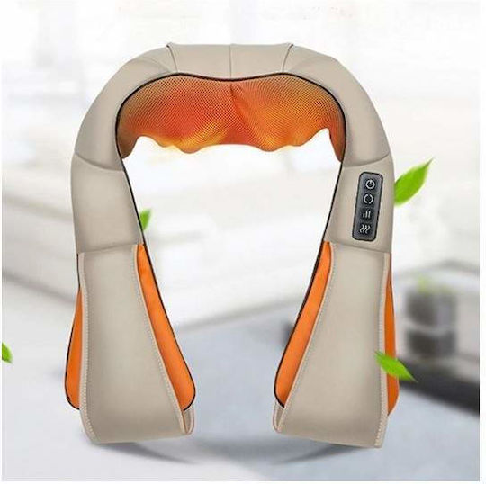 Massage Device Shiatsu for the Neck & the Back with Infrared Heat Brown