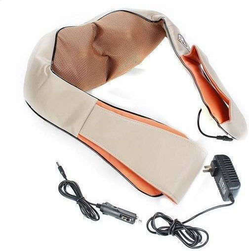 Massage Device Shiatsu for the Neck & the Back with Infrared Heat Brown