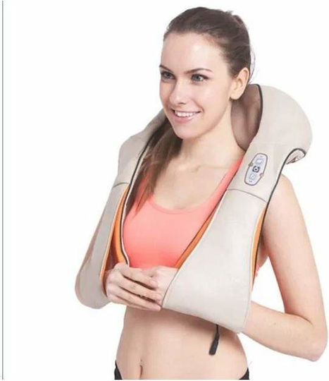 Massage Device Shiatsu for the Neck & the Back with Infrared Heat Brown