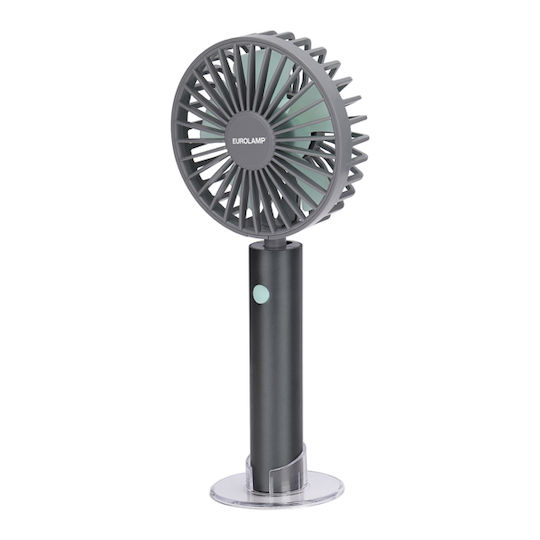 Eurolamp Eurolamp Mini Klimaanlagen & Ventilatoren Handgehalten USB 5W Graues Fan 300-20543