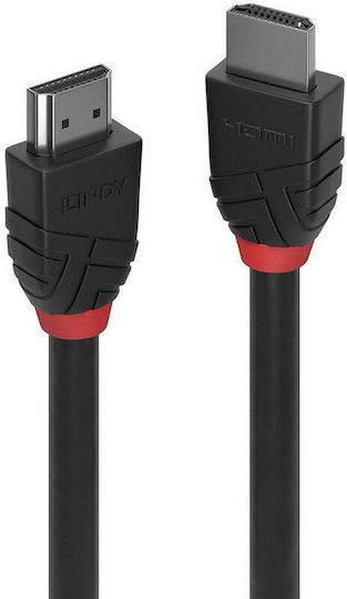 Lindy HDMI 2.0 Premium High Speed 4K 60Hz HDR Cable HDMI Male - HDMI Male 5m Black
