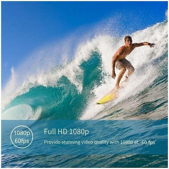SPC1080 Action-Kamera Full HD (1080p) Unterwasser (mit Gehäuse) mit Bildschirm 2" Gelb