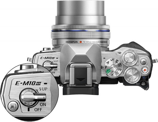 Olympus Kameraobjektiv Pfannkuchen / Weitwinkel für Micro Four Thirds (MFT) Mount Silver