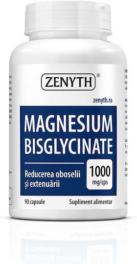 Zenyth Magnesium Bisglycinate 1000mg 90 κάψουλες Energy