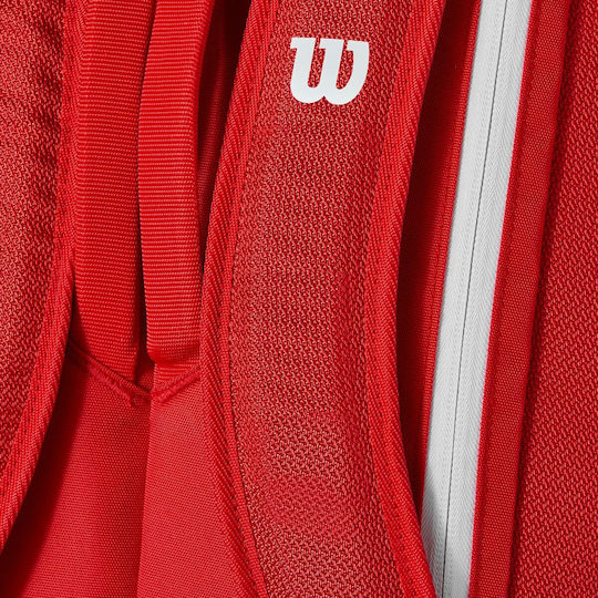 Wilson Super Tour 9 Racket Tennis Bag Red