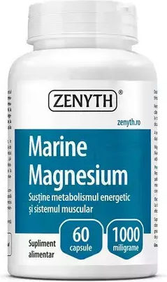 Zenyth Marine Magnesium 1000mg 60 caps Energy