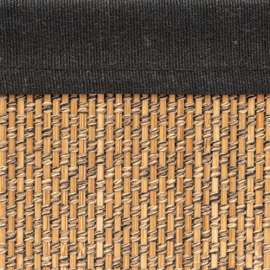 5Five Καλάθι Αποθήκευσης Bamboo Μπεζ 12.5cm 3τμχ