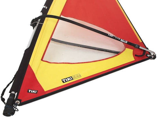 Classic 1.0 Dacron Sail Complete Set Windsurf Sail Aluminum Mast Tiki
