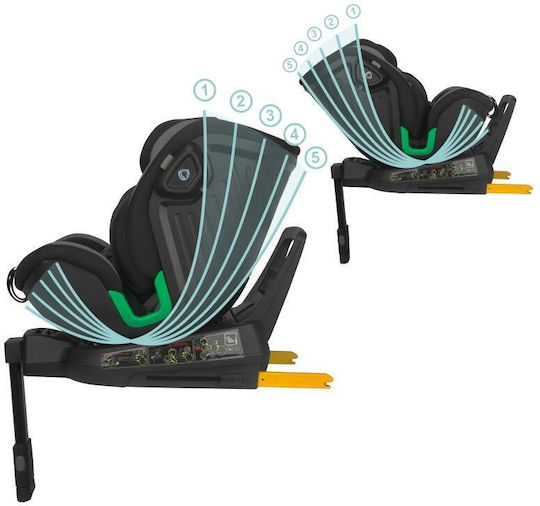 Coccolle Mago Baby Car Seat i-Size with Isofix Neutral Grey 0-36 kg