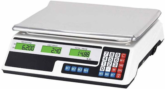 Electronic Balanță de Vânzare cu Amănuntul cu Capacitate de Cântărire 40kg și Subdiviziune 200gr