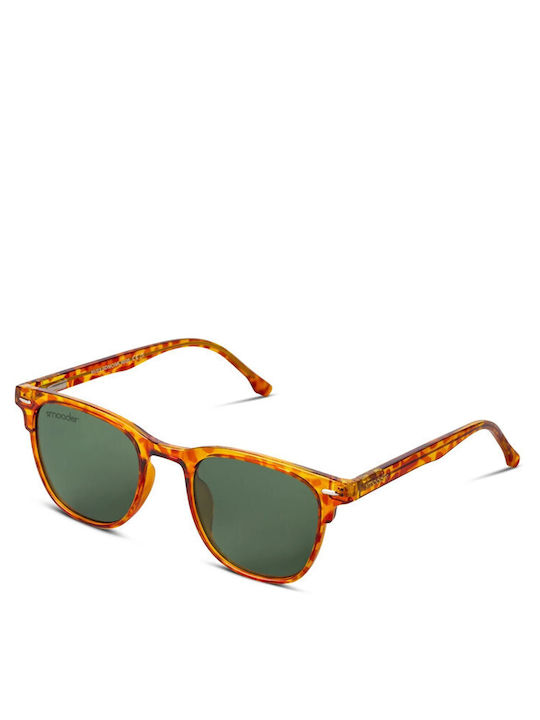 Smooder Unisex Sonnenbrille mit Braun Schildkröte Kunststoff Gestell X025