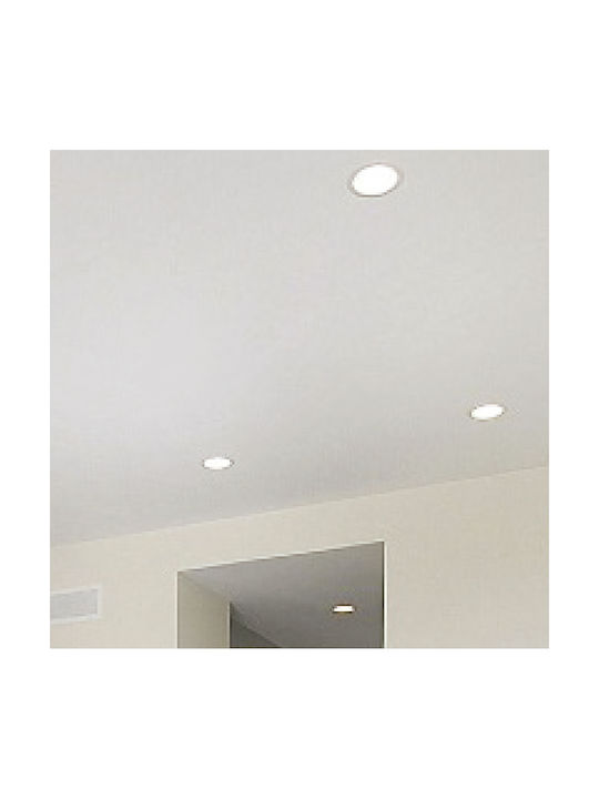 Inlight Metallic Recessed Spot with Integrated LED and Natural White Light Black 1pcs