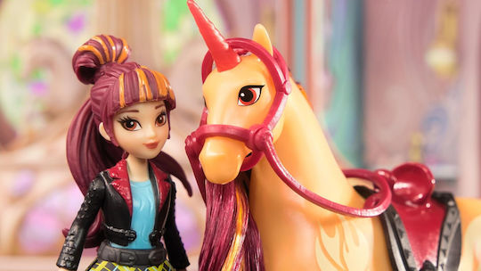 Spin Master Unicorn Academy Doll Set Valentina & Cinder for 4+ years old+ Years