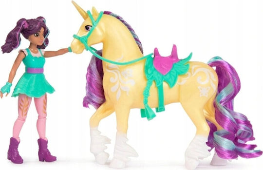 Spin Master Unicorn Academy Doll Set Ava & Leaf for 3+ years+ Years