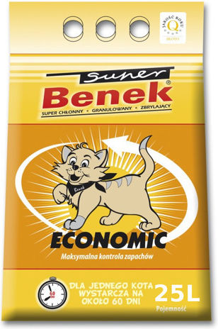 Super Benek Super Benek Άμμος Γάτας Μπετονίτης 25lt