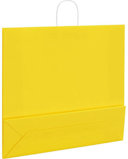 vidaXL Χάρτινη Τσάντα για Δώρο Κίτρινη 54x49x15εκ. 250τμχ