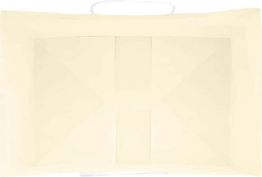 vidaXL Χάρτινη Τσάντα για Δώρο Κίτρινη 32x28x22εκ. 250τμχ