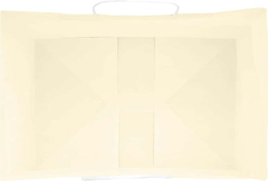 vidaXL Papier Tasche für Geschenke Gelb 32x24x22cm. 250Stück