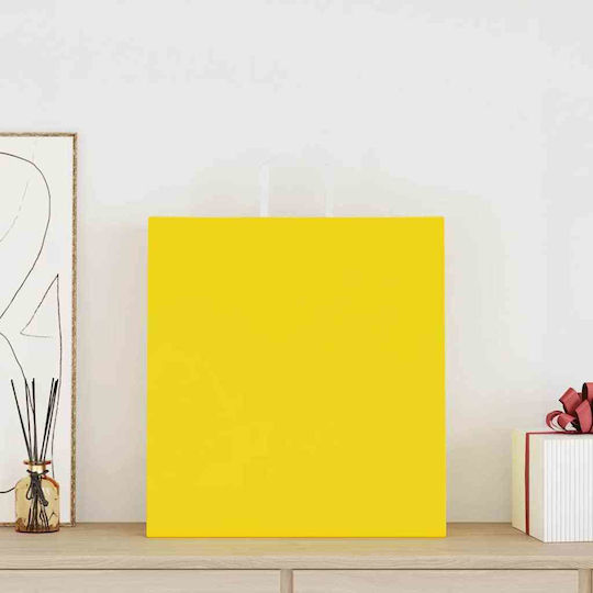 vidaXL Papier Tasche für Geschenke Gelb 45x48x17cm. 250Stück