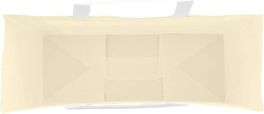 vidaXL Papier Tasche für Geschenke Gelb 45x48x17cm. 250Stück