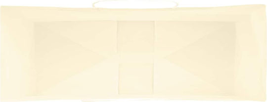 vidaXL Papier Tasche für Geschenke Gelb 45x48x17cm. 250Stück