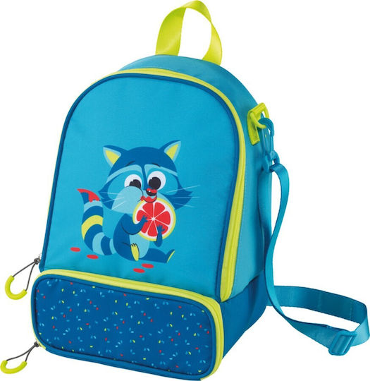 Maped Picnik School Insulated Handbag Lunch Bag 7.1 Litres Light Blue 20x13x30cm Racoon
