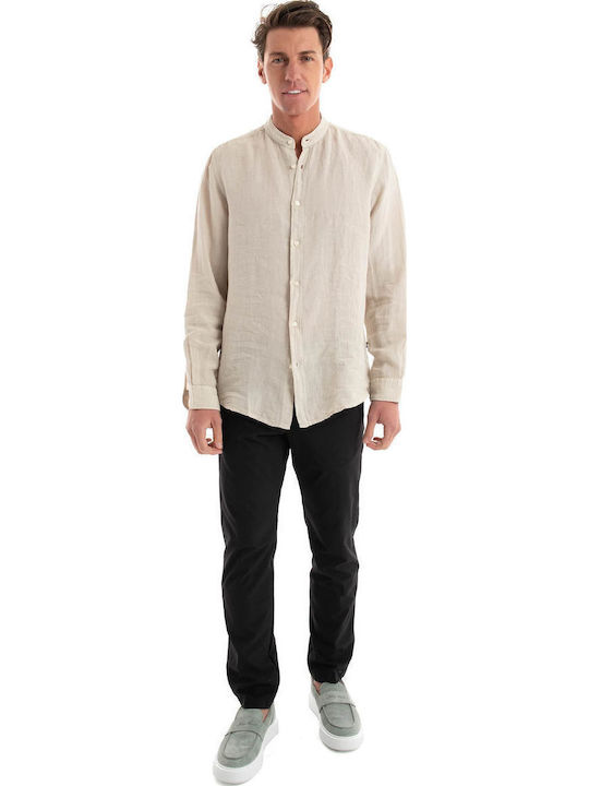 Cu mânecă lungă In Cămașă Light Beige
